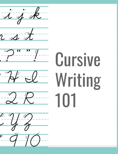 Cursive Writing 101
