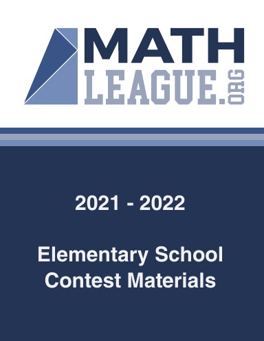 2021-2022 Elementary School Contest Materials
