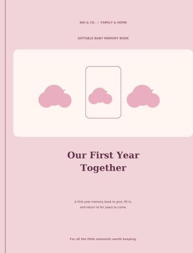 Our First Year Together (Pink)