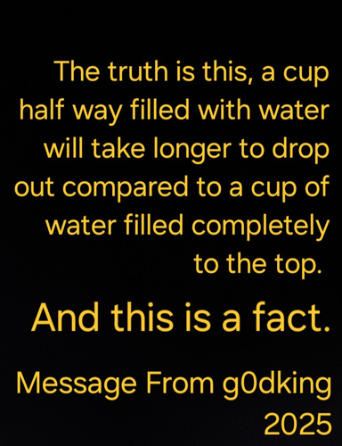 Message From g0dking 2025