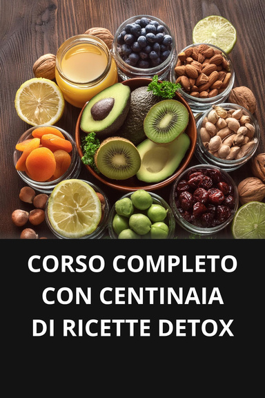 CORSO COMPLETO CON CENTINAIA DI RICETTE DETOX