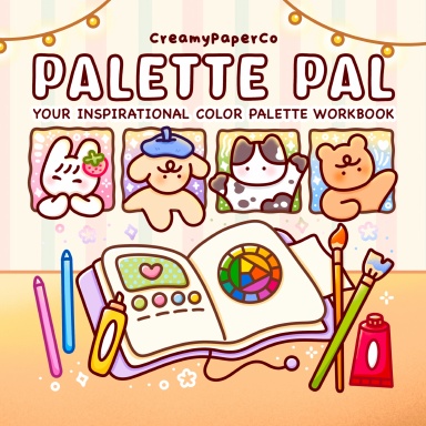 Palette Pal: Your Inspirational Color Palette Workbook Coil Bound
