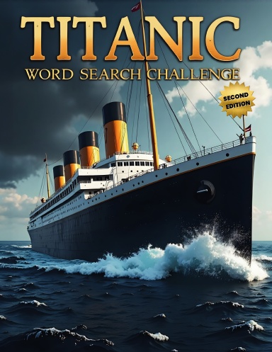Titanic Word Search Challenge (Second Edition, Coil Bound)