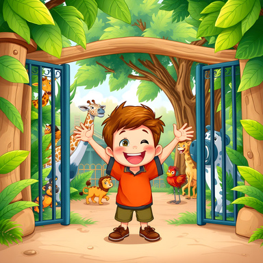 Danny's Big Zoo Adventure