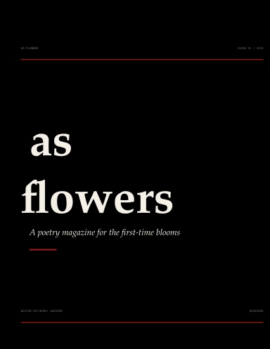 as flowers