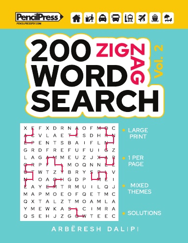 200 Zigzag Word Search Vol. 2