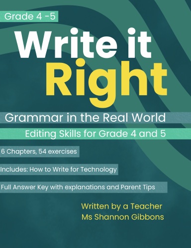 Write it Right
