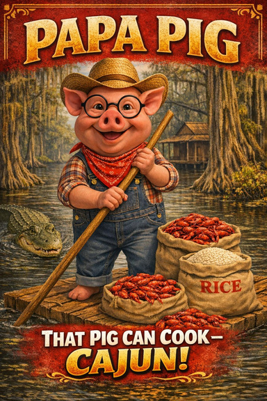 That Pig Can Cook - Cajun!