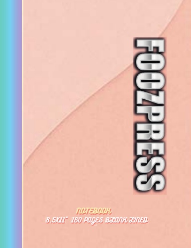 Foozpress Notebook