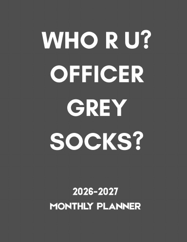 2026-2027 Monthly Planner