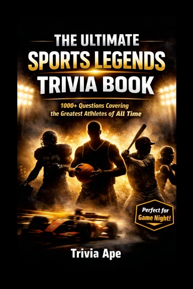 The Ultimate Sports Legends Trivia Book Cover