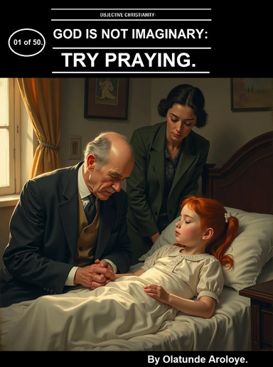OBJECTIVE CHRISTIANITY:  GOD IS NOT IMAGINARY  (01 of 50):  TRY PRAYING.