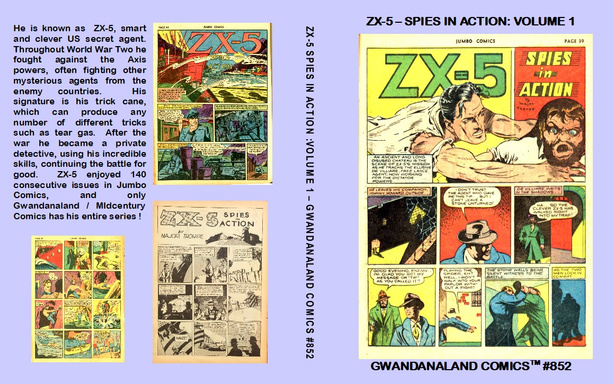 ZX-5 Spies In Action: Volume 1