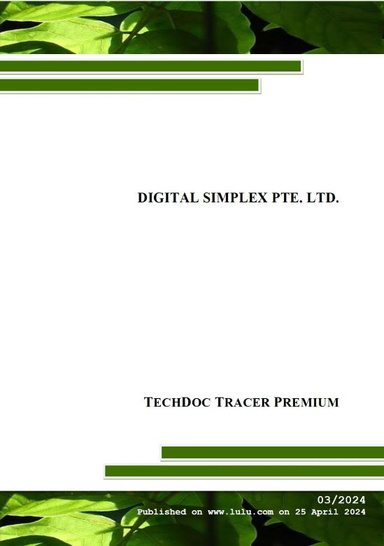 Tech Doc Tracer Premium 03/2024