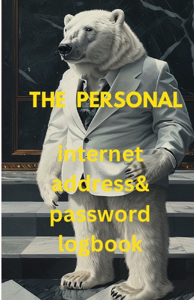 the  personal internet address and password logbook