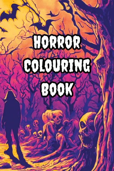 Horror Colouring Book