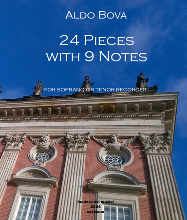 24 pieces with 9 notes (soprano recorder)
