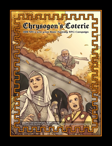Chrysogons Coterie (alternate cover hardback)