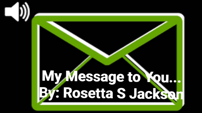 My message to you