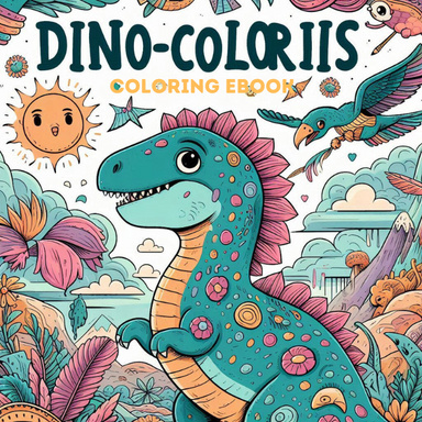 Dinosaur Coloring Ebook