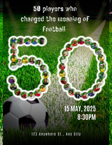 50 players who changed the meaning of football