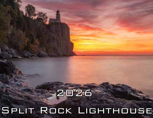 2026 Split Rock Lighthouse Calendar