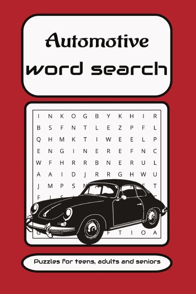 Automotive Word Search Puzzles