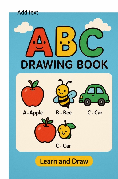 ABCD Drawing & Writing Practice Book for Kids
