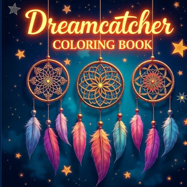 Dreamcatcher Coloring Book