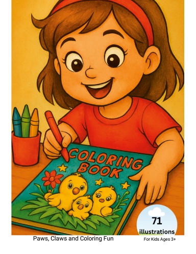 Paws, Claws and Coloring Fun