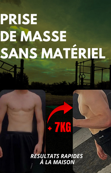 Programme pour la musculation 100% maison