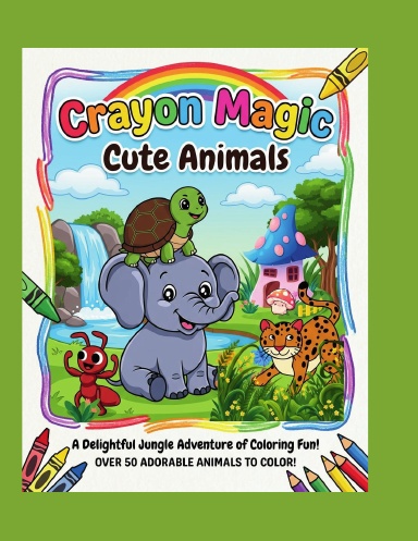 Crayon magic cute animal