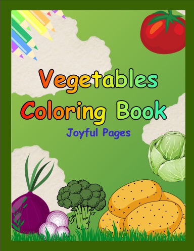 Vegetables Coloring Book
