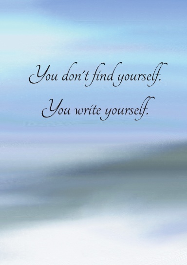 Write yourself - Blank
