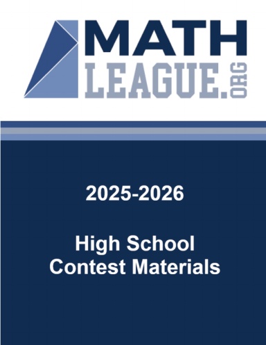 2025-2026 High School Contest Materials