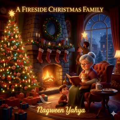 A Fireside Christmas Family