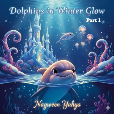 Dolphins in Winter Glow