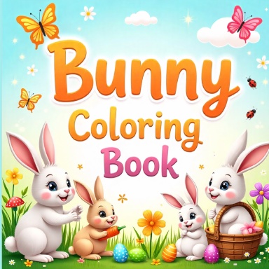Bunny Coloring Book