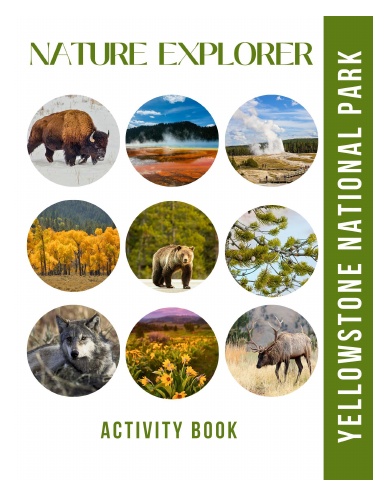 Nature Explorer - Yellowstone National Park Activity Book