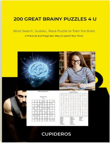200 Great BRAINY Puzzles Fun 4 U
