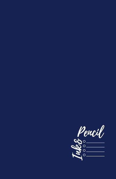 "Ink & Pencil: A Chic 5.5x8.5 Lined Journal with a Glossy Blue Paperback Cover – Includes 60 Sheets (120 Pages) for Writing, Journaling, and Creativity. Ideal for Notes, Ideas, and Daily Reflections Wherever You Go."