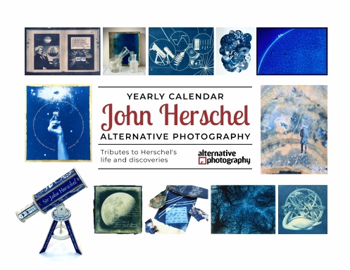 Herschel Calendar. A tribute to Sir John Herschel's life and discoveries. UNDATED, works for any year and coilbound