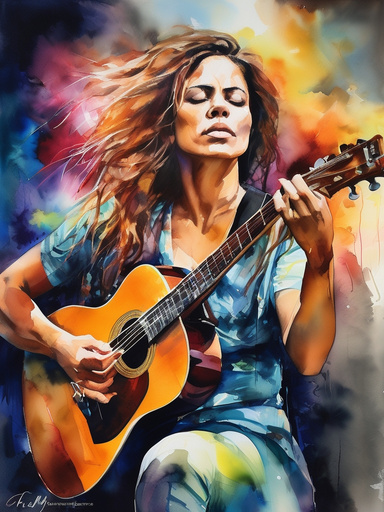 Portraits of Musicians in a Creative Moment