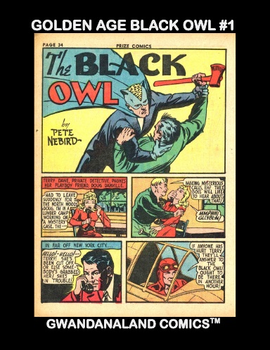 Golden Age Black Owl #1