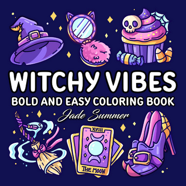 Witchy Vibes Coloring Book