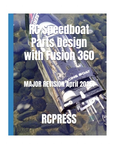 RC Speedboat Parts Design with Fusion 360 (RCPRESS2024)