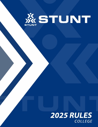 2025 STUNT Rules Book - College (Coil Bound)