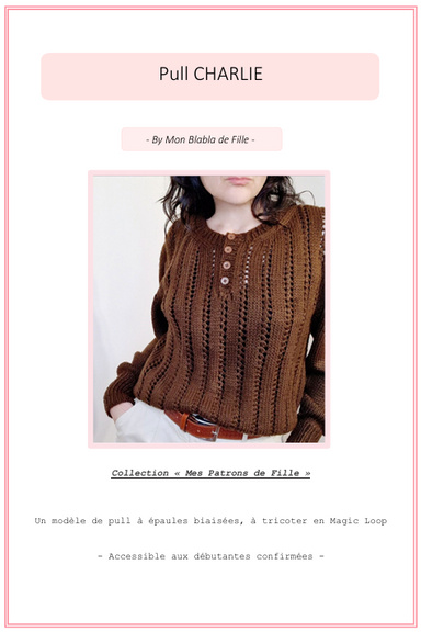 Patron du Pull CHARLIE