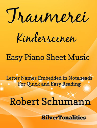Traumerei Kinderscenen Easy Piano Sheet Music