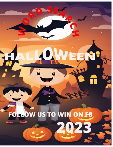 HALLOWEEN word search 2023